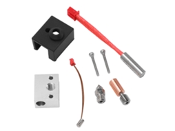 Kit De Bloco De Aquecimento De Alumínio Para Impressora 3d Ender3 S1 Bocal Bimetálico Alta Temperatura 24v 40w