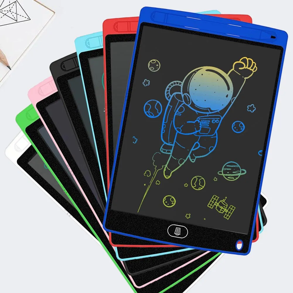 Tablet De Escrita Lcd Com Quadro Branco, Brinquedo Educativo Para Crianças 3 A 7 Anos, Ideal Meninas E Meninos. Aquaforge