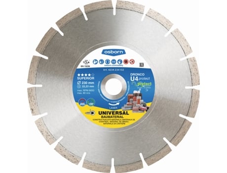Dronco-U4Protect-300-Superior U4 Protect Disco Diamantado Universal Trabalho Ø 300 Mm