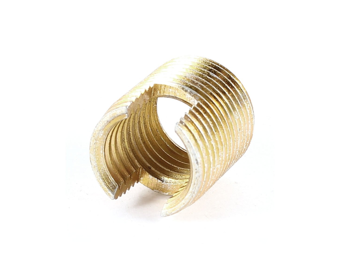 Insertos Roscados CHABERLU Autoperfurantes na Cor Latão, 22mm