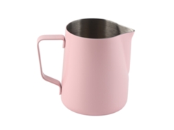 Jarrinha de Aço Inoxidável 600ml Rosa para Espumar Café e Latte Art LAXISCREED