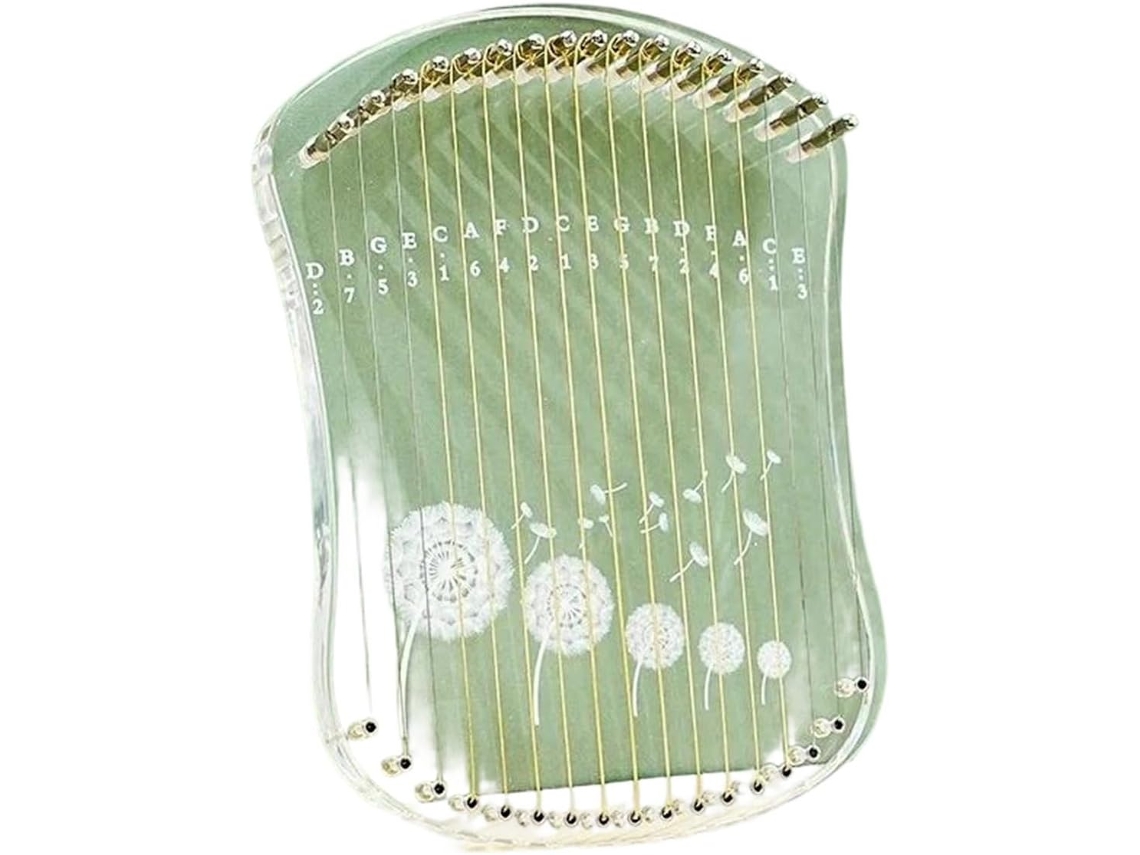 Kalimba De 17 Cordas Para Iniciantes E Profissionais - Instrumento De Teclado Portátil E Transparente