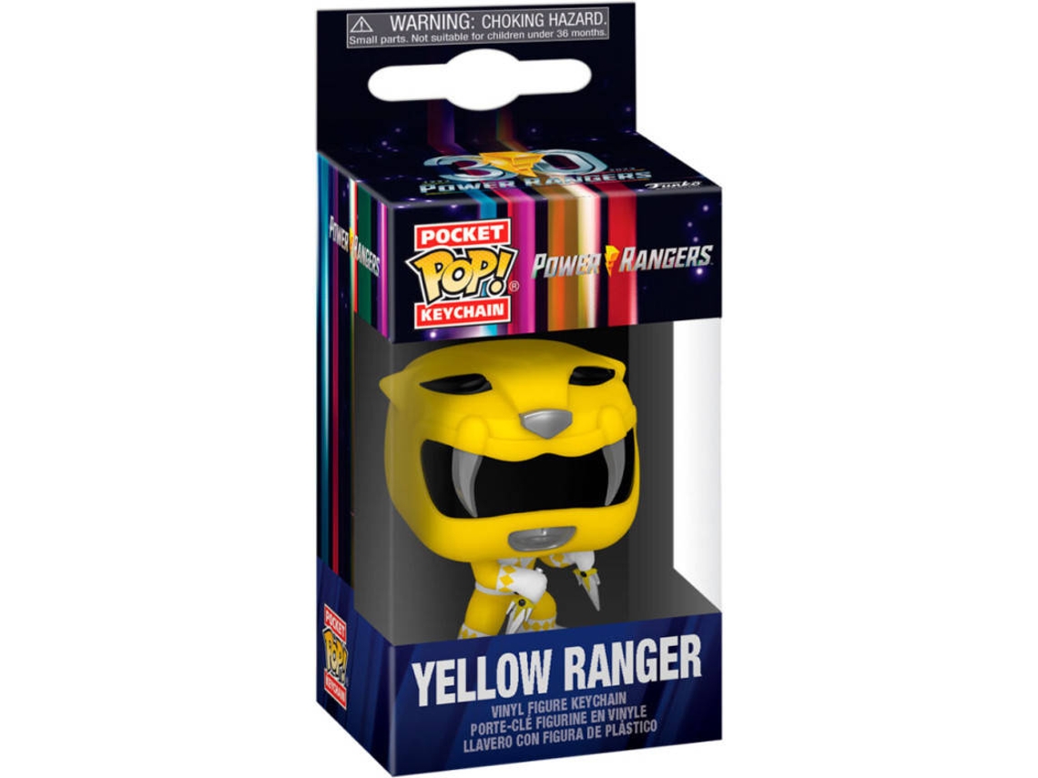 Porta-chaves FUNKO Pop! Power Rangers - Yellow Ranger