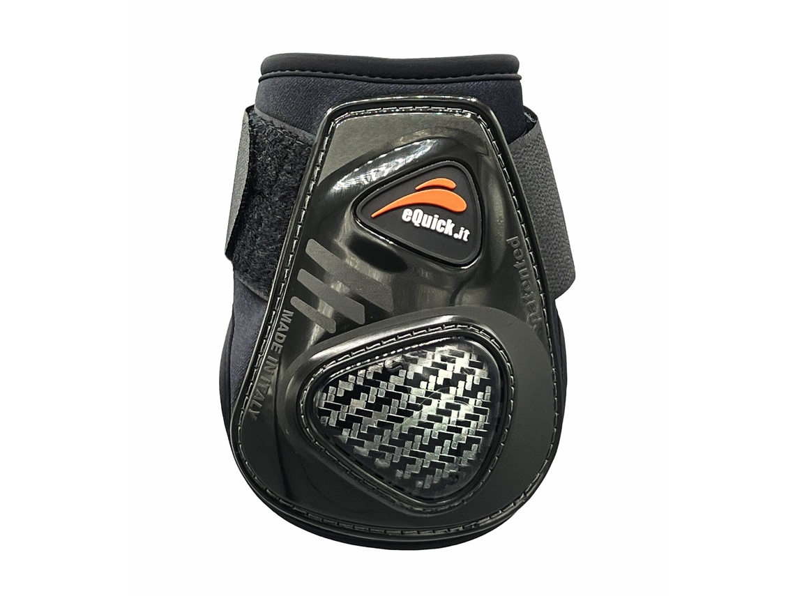 Cavalos de Fetlocks EQUICK Ecarbon Velcro
