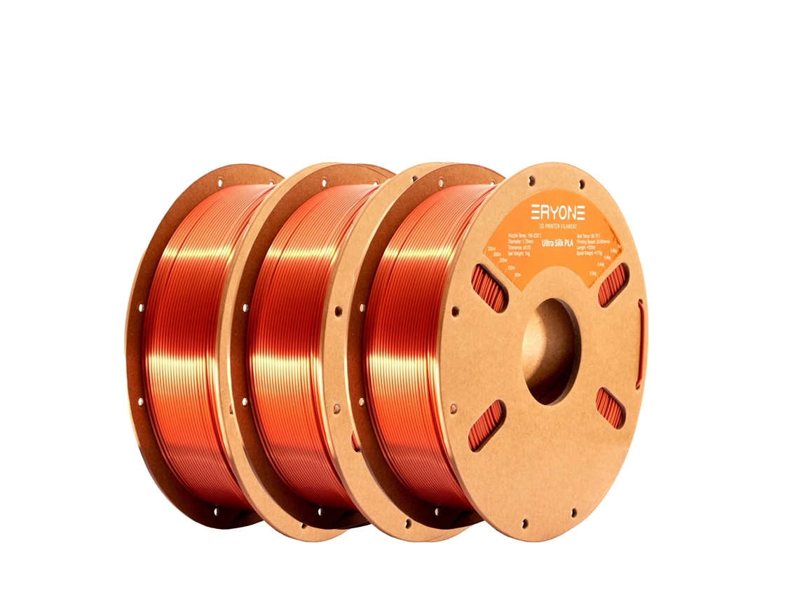 Filamento De Impressão 3d, Material Pla, Acabamento Brilhante, Cobre-3kg