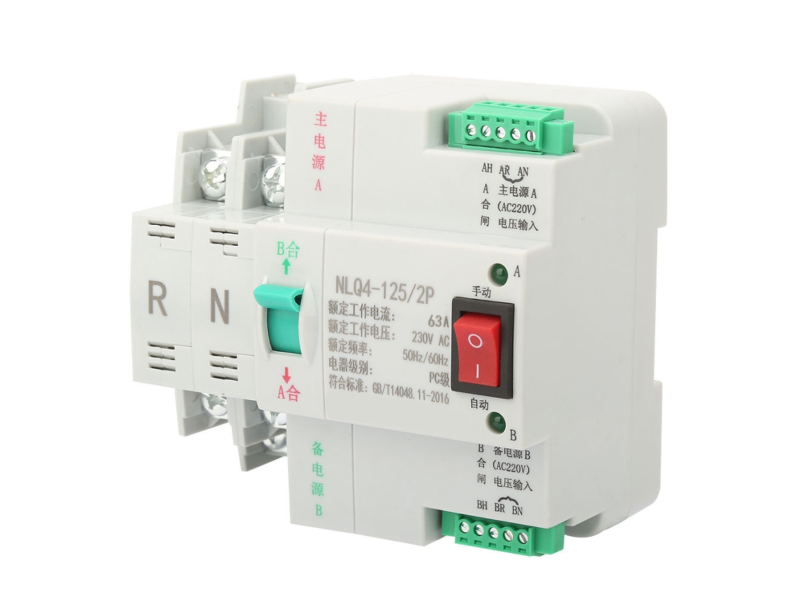 Chave Seletora Automática 2p 63a Transferência Dupla