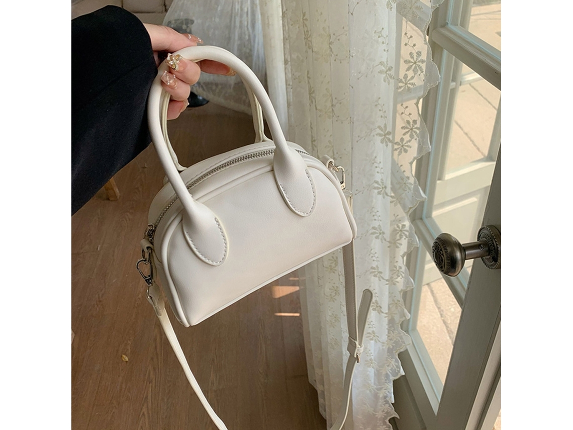 Bolsa de Ombro AQUAFORGE couro PU, moderna, com bolsos, para viagens