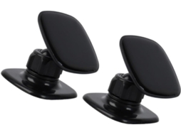 Suporte Para Celular Veicular Em Abs Preto, Ajustável E Prático.