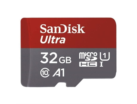 Sandisk Cartão De Memória Microsdhc Ultra 32gb Com Velocidade De Leitura De Até 100 Mo/s, Classe 10 Sdsquar 032g Gn6ma Zxlzkq