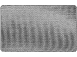 Capacho Antiderrapante Absorvente De Água, Tamanho L, Cinza, Multi-cenário, Adequado Para Varanda/banheiro/interior