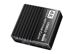 Placa de captura de vídeo Brilvibera NK H41 4K USB 3.0 com adaptador HDMI e saída loopback para streaming e jogos.