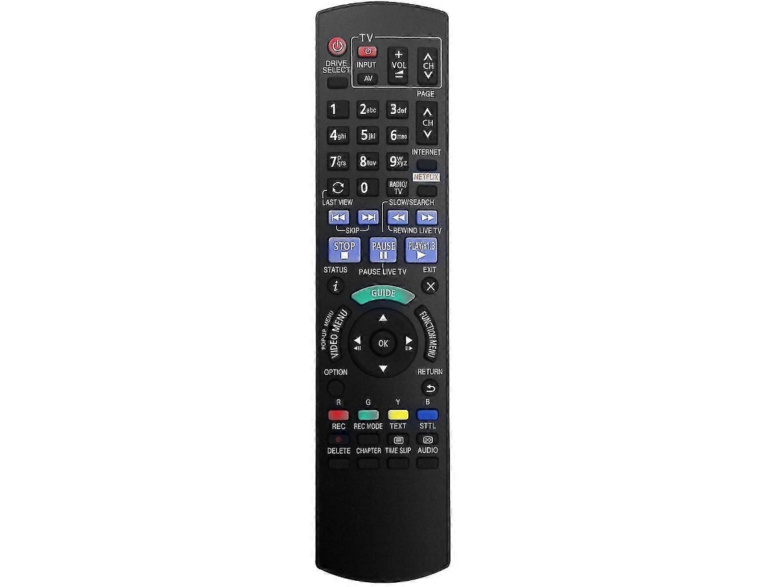 Controle remoto N2qayb001043 para Blu-ray Player Pwt550 Dmrpwt550vayotoy