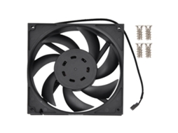 Ventoinha De Resfriamento Para Computador Industrial 500-2000rpm Radiador Preto