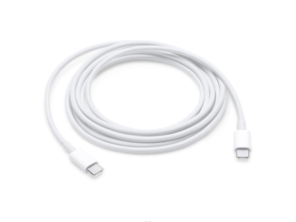 Mll82 Câble Usb Type C À Type C Original, En Vrac Apple (2m, Blanc)