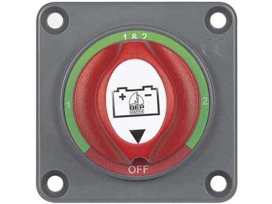 Conexão Elétrica BEP MARINE Battery Switch Panel Mount Cinzento