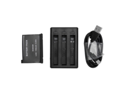 Aetheria carregador de Bateria Rápido 3 Canais com Bateria Lithium para Insta 360 One X2