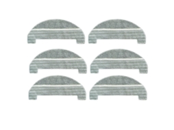 6Pcs Esfregão Pano de Substituição para Proscenic M8 Pro Robotic