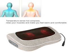 Lurelia Massajador Cervical, Ergonómica, Ajustável, Pescoço Ombros, Ficha Ue