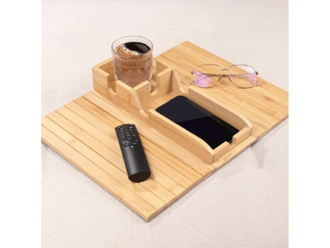 Porta-copos Para Braços De Sofá, Bandeja Para Braço De Sofá Com Porta-copos, Mesa Dobrável Com Braços Antiderrapantes.