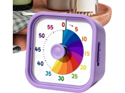 Temporizador Visual Silencioso E Portátil Para Gerenciamento De Tempo.