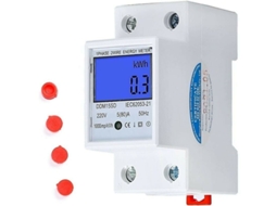 Medidor Elétrico Digital Lcd, Medidor Trifásico, Medidor Trifásico De 4 Fios, Medidor Trifásico Para Trilho Din, Medidor Ca, 1 Brilvibera