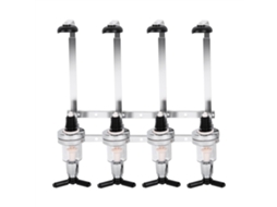 Laxiscreed Dispensador De Bebidas De Parede Com 4 Saídas Para Eventos E Bares Caseiros