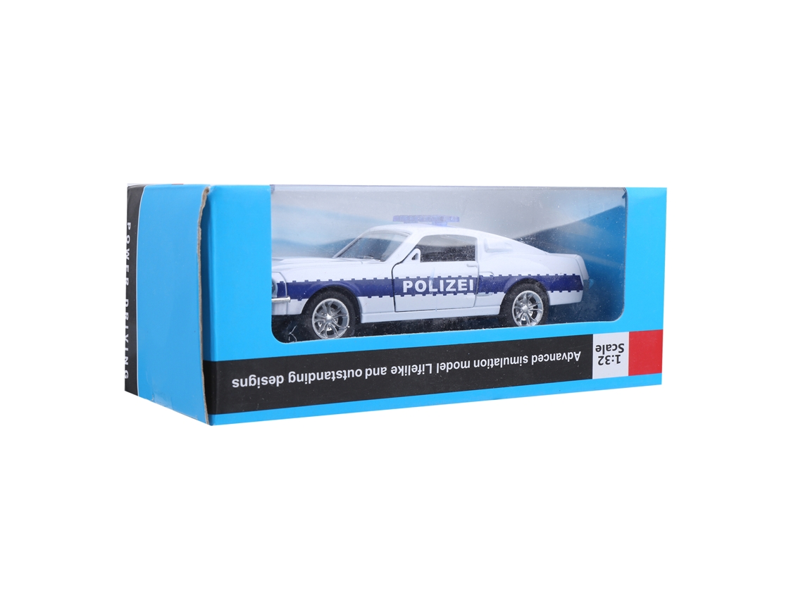 Primerox modelo de Carro de Liga 1:32 com Luz e Som Brinquedo Veículo para Crianças Branco