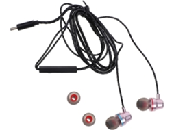 Fones De Com Som Hi-fi E Em Para Usb-c, Na Cor Ouro Rosa, Ideais