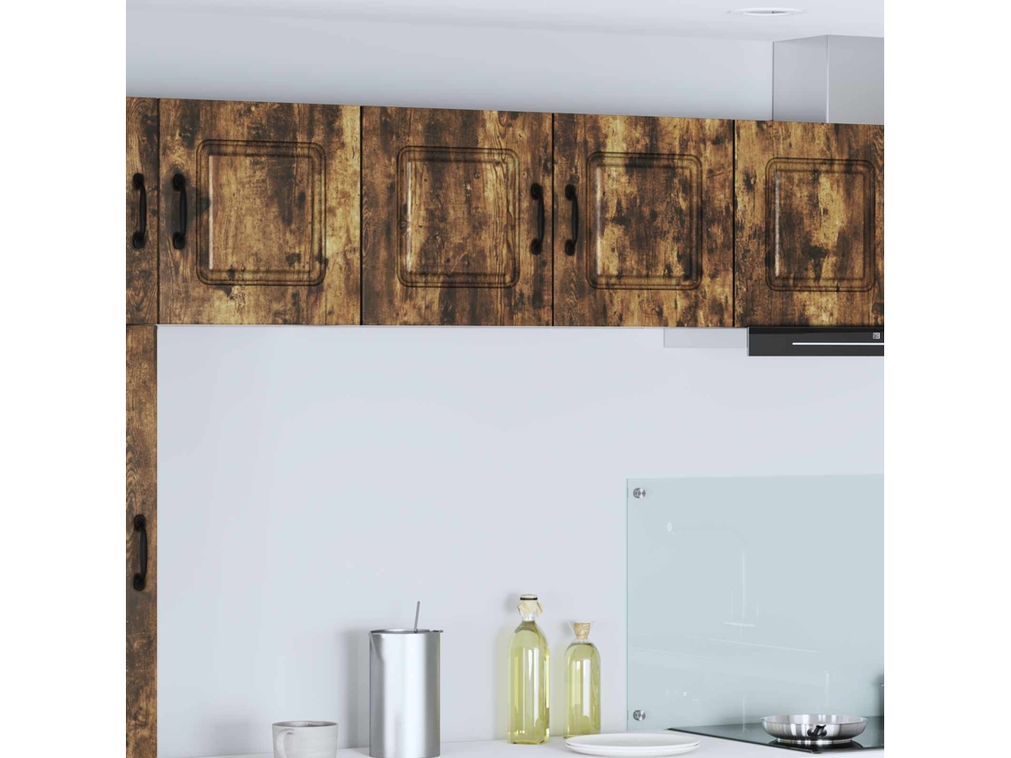 Vidaxl Painel De Lava-louça Kalmar Carvalho Defumado 80 X 31 X 40 Cm
