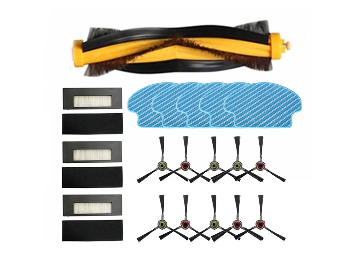 Acessório para Aspiradores ECOVACS Filtro ecovacs deebot de55 de53 de6g hepa Filtro escova rolo