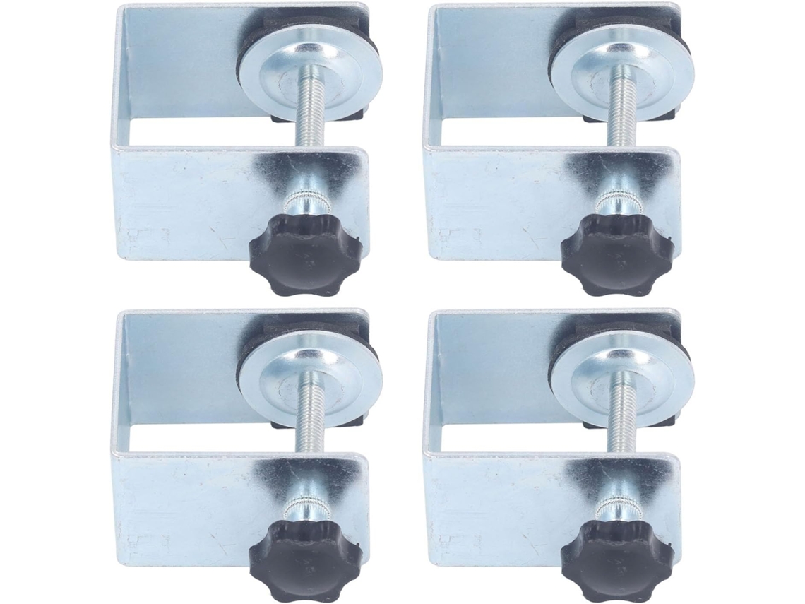 Grampo De Instalação Frente Gaveta Hyuduo, Grampo De Montagem Frente Gaveta Galvanizado, Pacote Com 4, 2, 0mm De
