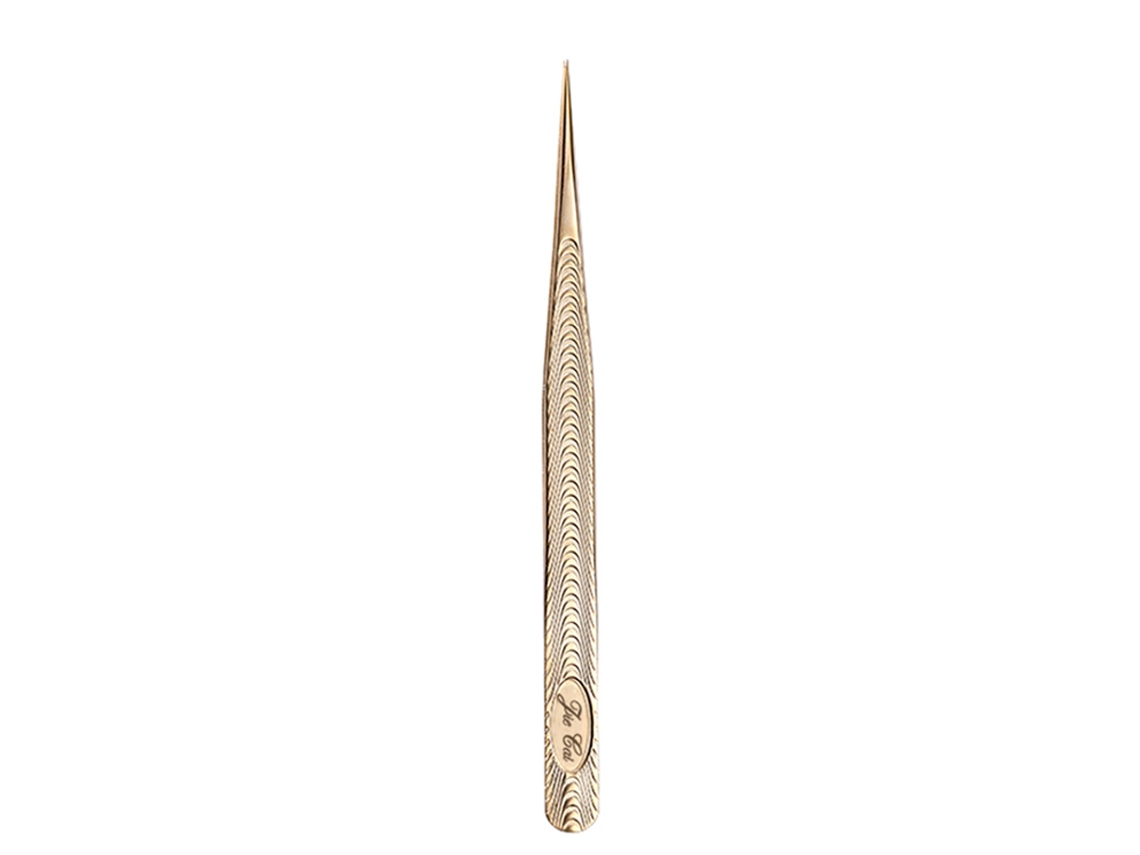 Curvador de Cílios Estilo Chinês com Fio Dourado, para Extensão de Cílios de Cabeleireiro. MDUG