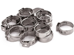 Mangueira Ajustável de Aço Inoxidável 304 de 14,5 Mm a 17 Mm, Pacote com 15 Unidades CHABERLU