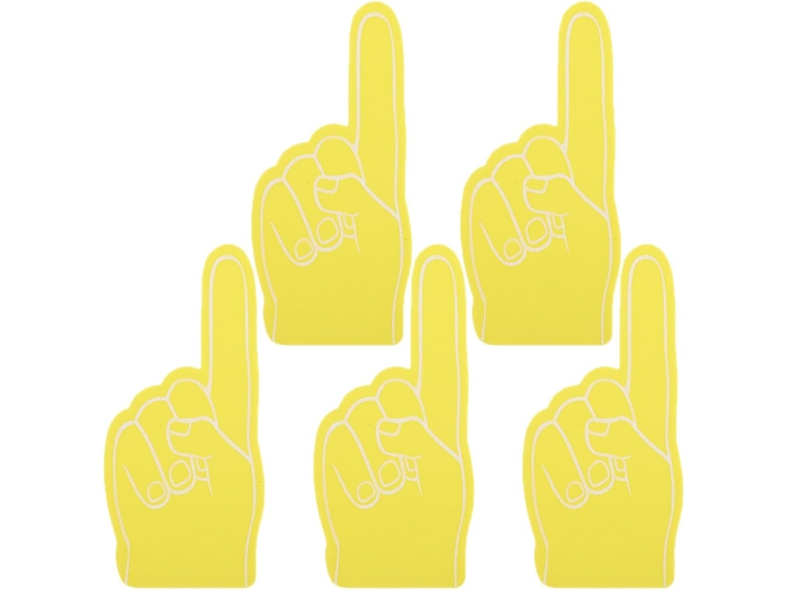 Lurelia Dedeiras Gaming Para Ecrã Tátil 5 Peças, Espuma, Amarelo, Para Gaming Móvel E Ecrãs Táteis, Controlo Preciso