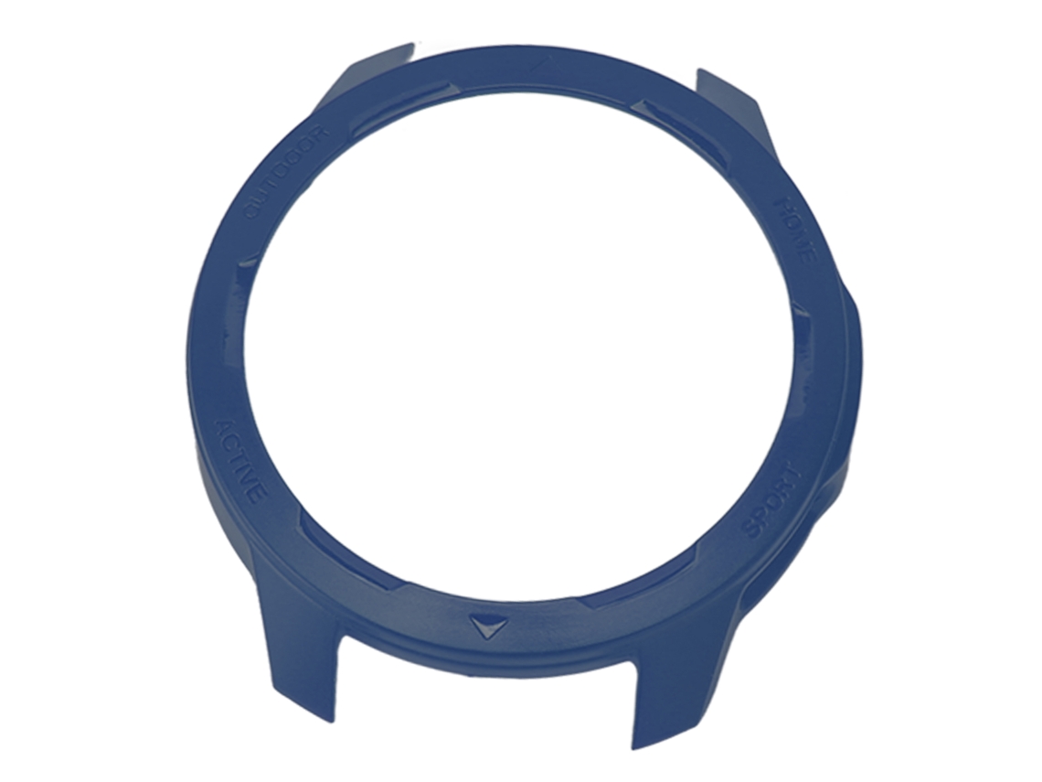 Capa protetora de TPU para Mi Watch, cor 2 Azul meia-noite, resistente a arranhões.
