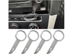 Conjunto de 4 ferramentas para remoção rádio automotivo GOKOCO