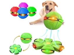 2026 brinquedo para Cães Bola Placa Voadora Mágica de Abs Ecológico com Modos Intercambiáveis e Cores Variadas