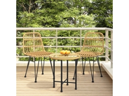 Cadeiras De Jardim 2 Pcs 48x62x84 Cm Vime Pe Dkd Home Decor