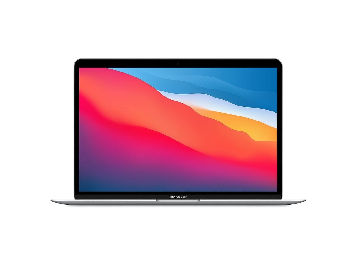 MacBook Air 13'' M1 (GPU de 7 núcleos) 8 GB 256 GB SSD 2020 Prata Espanhol (Recondicionado com Marcas Mínimas)