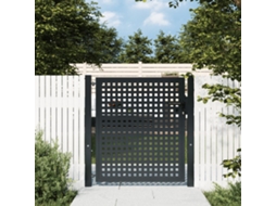 Portã£o De Jardim 105x150 Cm Aã§o Antracite DKD HOME DECOR
