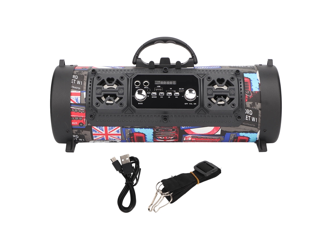 Alto falante Bluetooth 20W com subwoofer EOOCOO