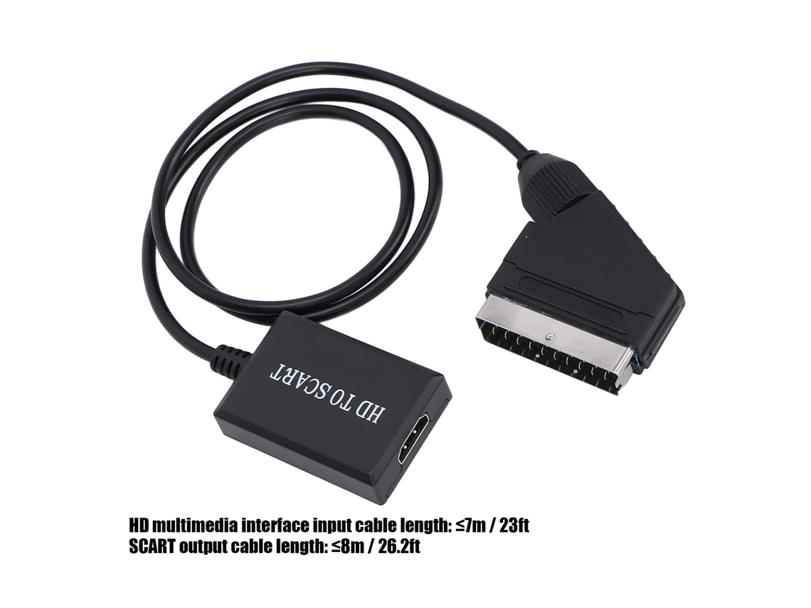 Conversor Adaptador Hdmi Hdtv A Scart Pal Ntsc Euroconector