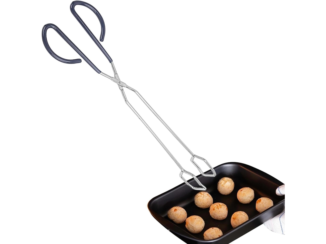 Pinça Para Churrasco, Utensílio De Cozinha Antiaderente Com Função Travamento Automático, Pinça Para Servir, Ideal Para