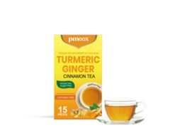Chá Avelã com Cúrcuma e Canela Quente