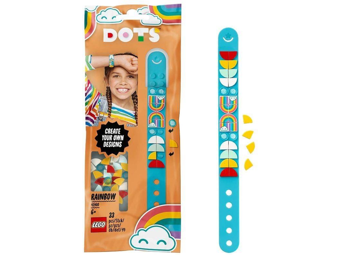 LEGO DOTS: Pulseira Rainbow (Idade Mínima: 6 - 33 peças)