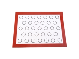 Tapete de Silicone Antiaderente para Assar Vermelho LAXISCREED