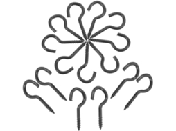 Conjunto De 20 Ganchos Metal Autoperfurantes Para Artesanato, Pequenos