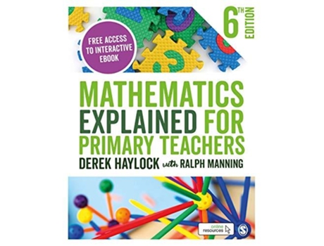 Livro Mathematics Explained for Primary Teachers de Derek Haylock e Ralph Manning (Inglês - Capa Dura)