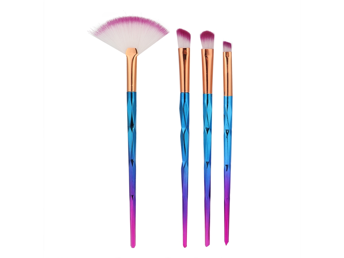 Pincéis Portáteis Para Maquiagem Sombras Delineamento Sobrancelhas