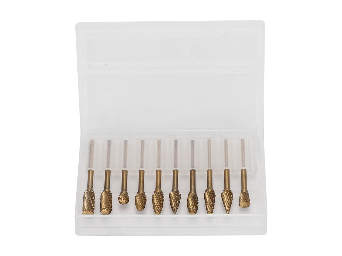 10pcs broca rotativa de aço tungstênio 3mm para fresamento e gravação polimento